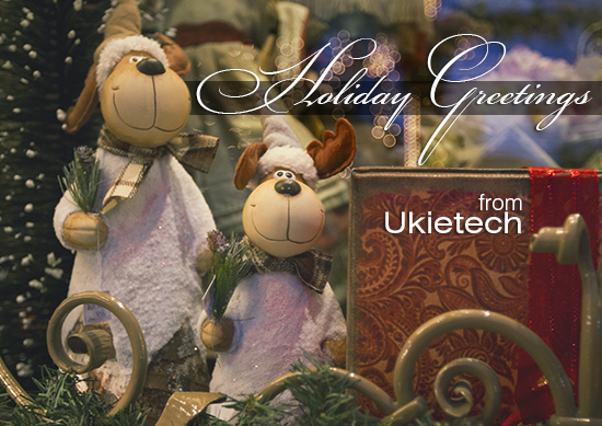 Christmas post card ukietech